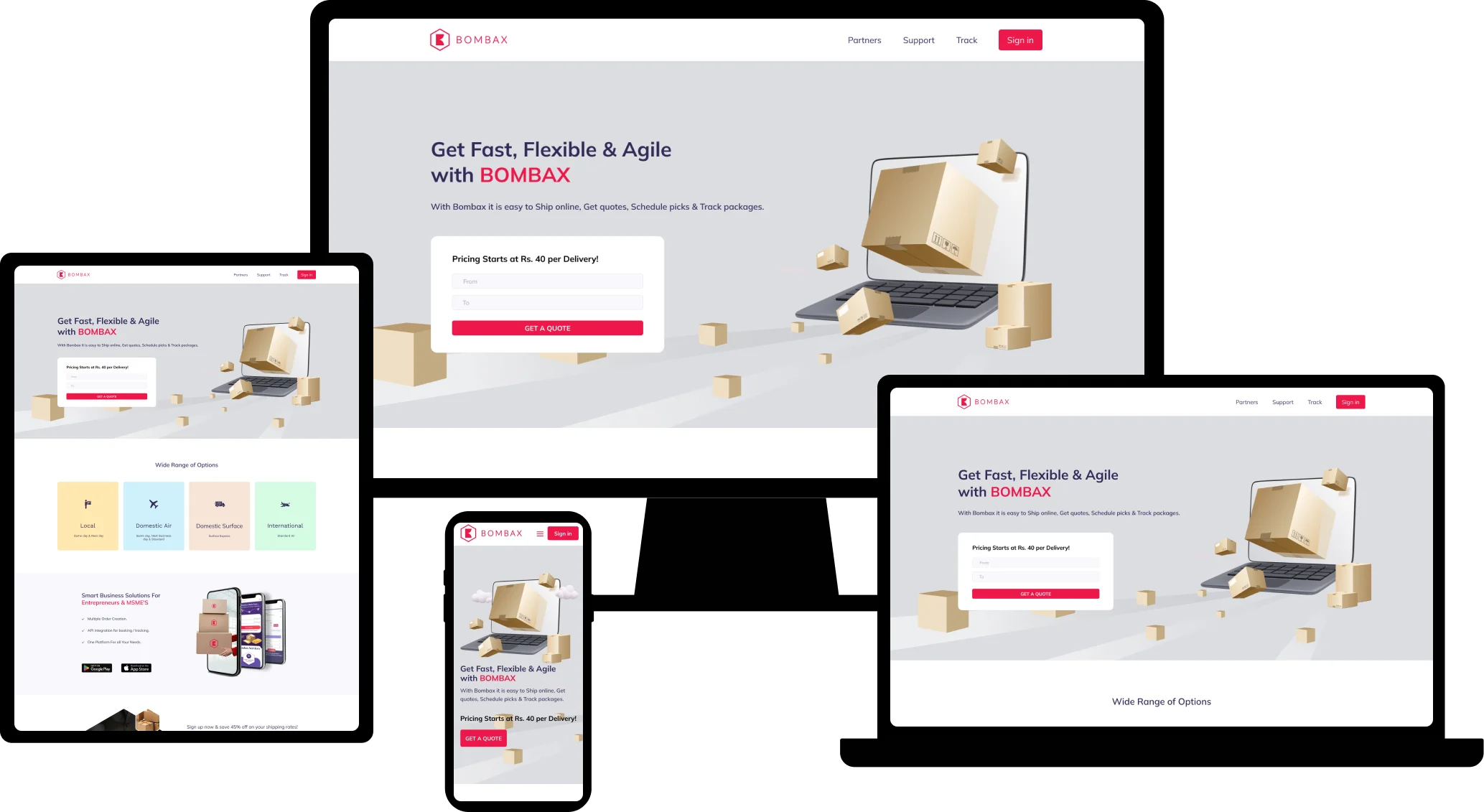 bombax showcase banner