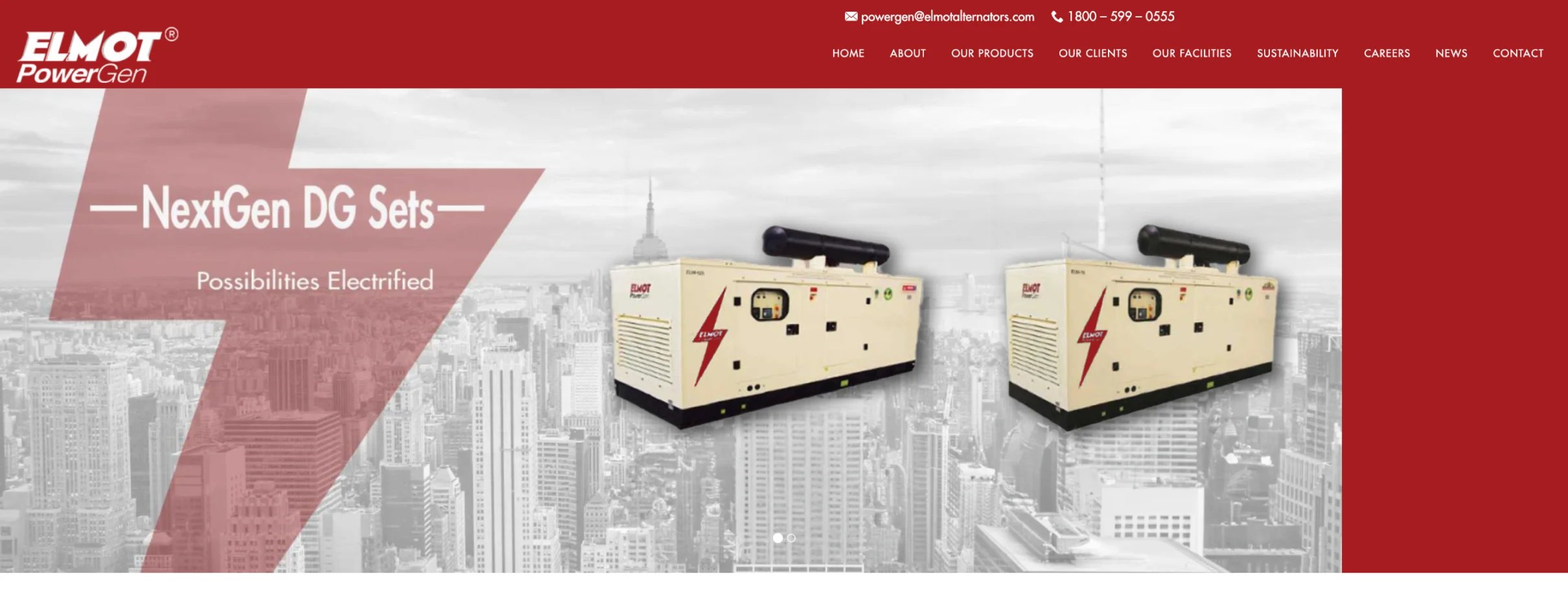Elmot PowerGen old website