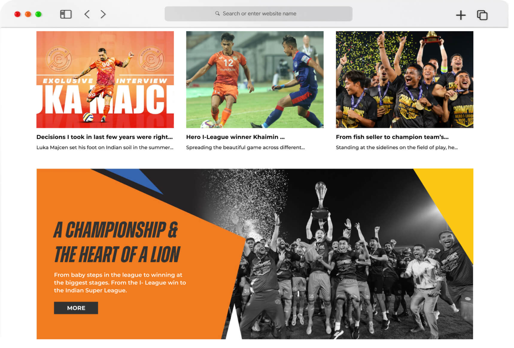 PUNJAB FC Website 9 rgpfc design highlights 2