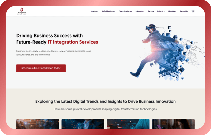 website design s-squaresystems thumbnail