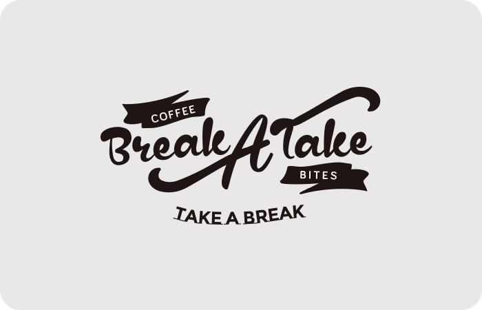 logo design take a break thumbnail